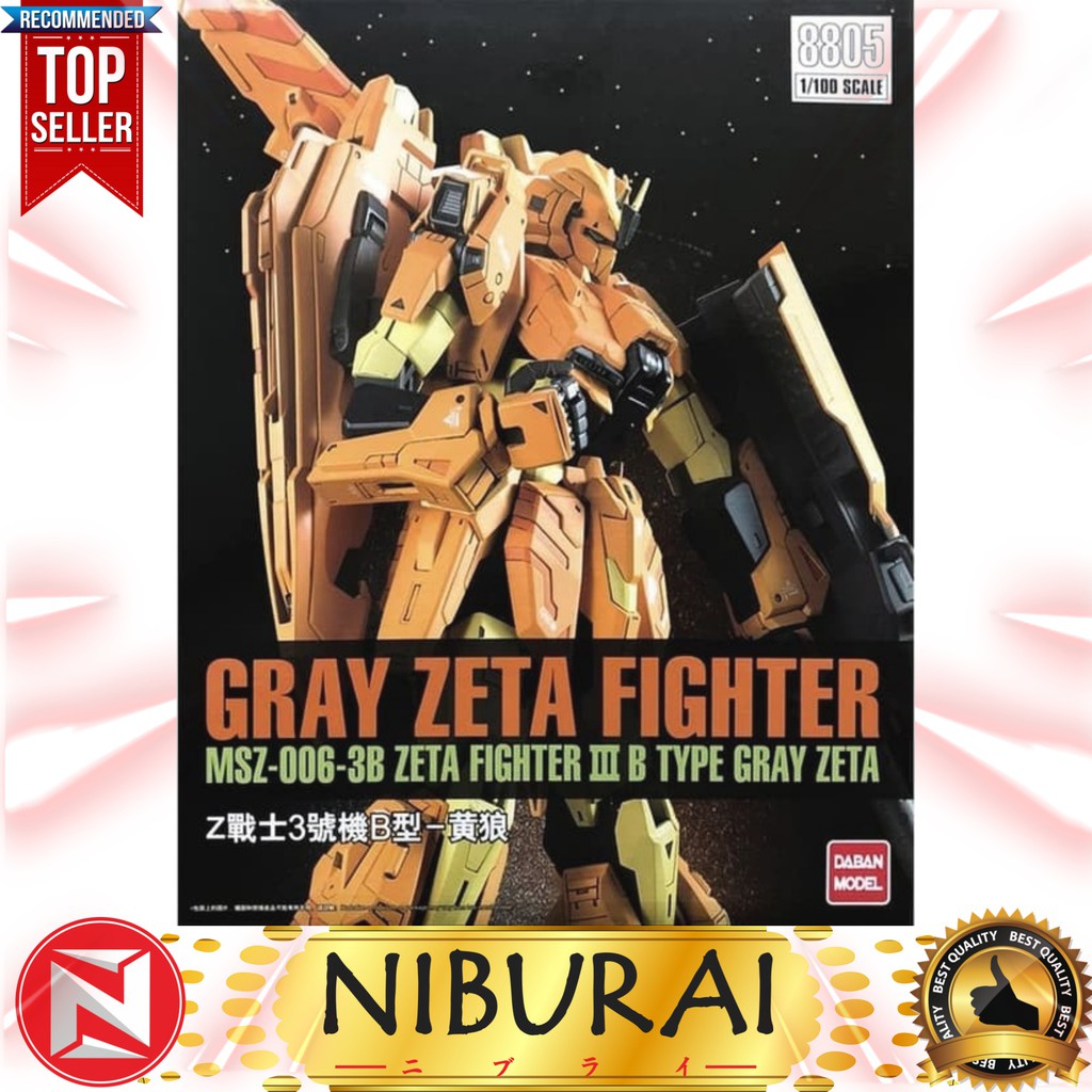 1/100 MG Daban Gray Zeta Fighter