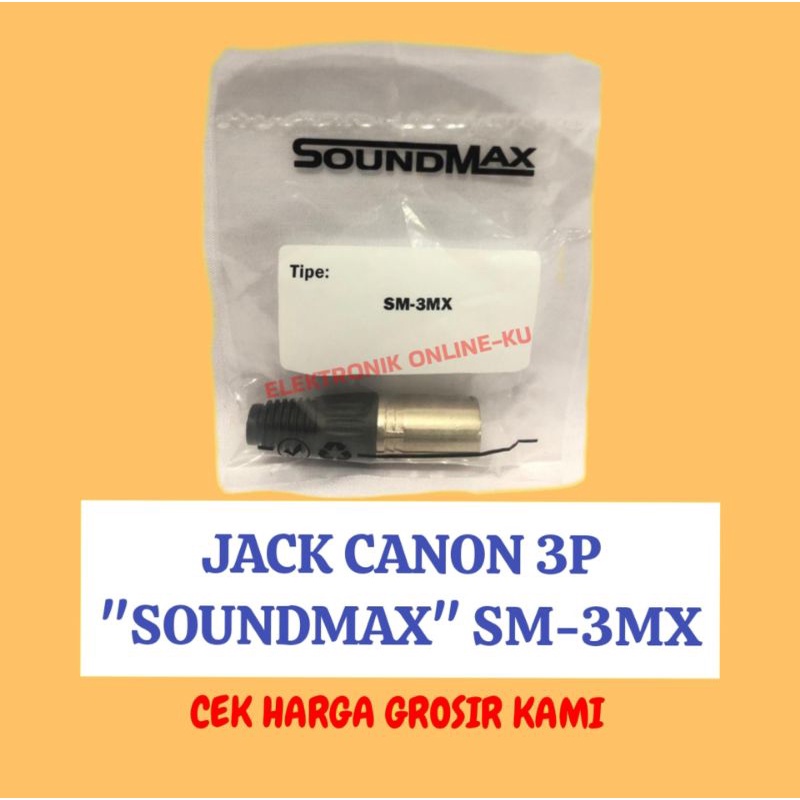 JACK CANON SOUNDMAX 3P SM-3MX ORIGINAL