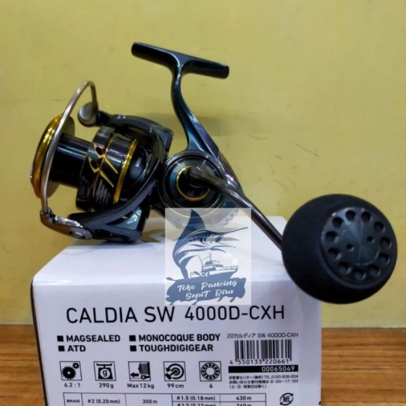 Reel Spinning DAIWA CALDIA SW 4000D CXH NEW 2022 SALTWATER