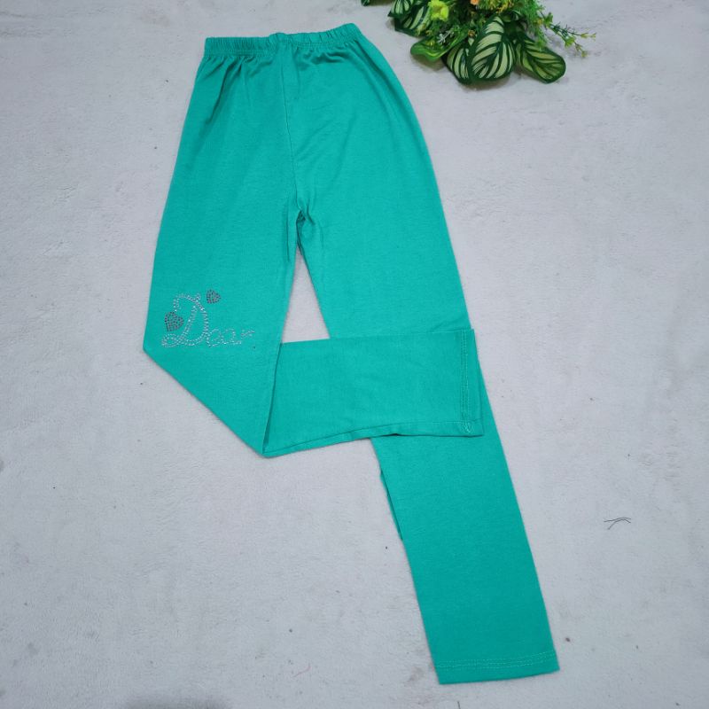 Celana Legging anak 1 2 3 4 5 6 7 tahun leging Polos anak melar ( legging Polos )