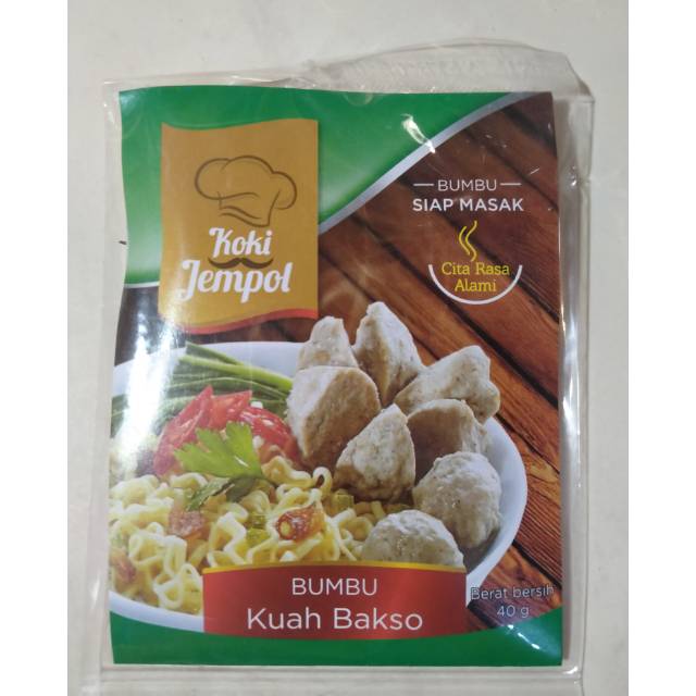 

Bumbu kuah baso koki jempol