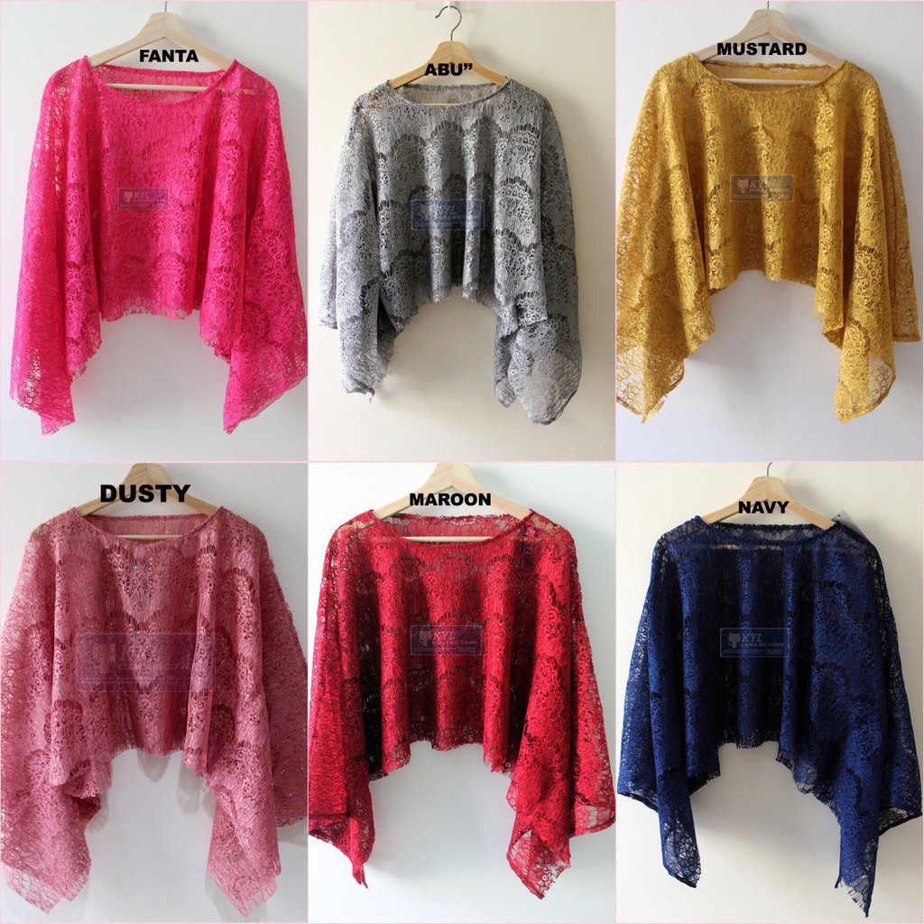 FlashSale Only Cape Brukat Renda Gliter Premium Best FlashSale Only Cape Brukat Renda Gliter Premium Best