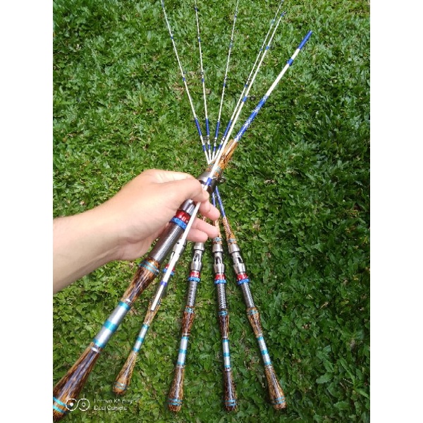joran pancing gagang kayu nibung