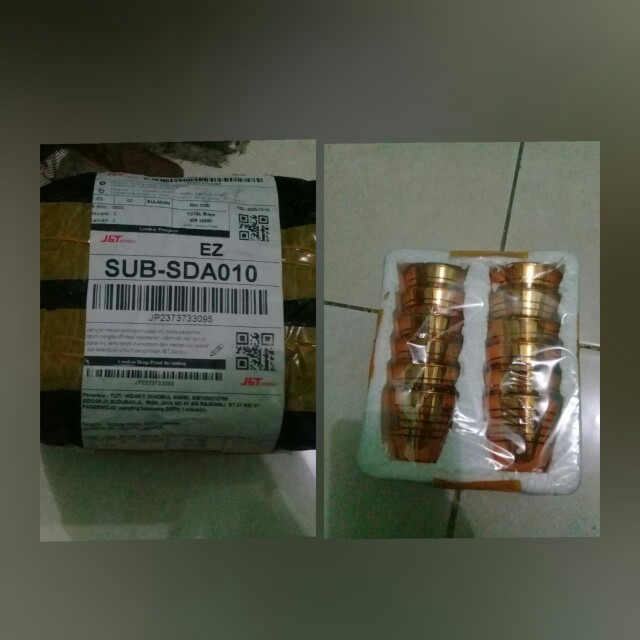 Gelas Air Zamzam Gelas Cucing Emas Gold/ Sliver Isi 12pcs