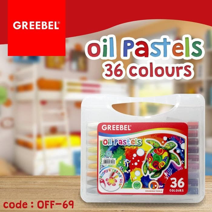 

Grebel 36 Warna Crayon Oil Pastel Set 36 Color alat kesenian - OFF-69