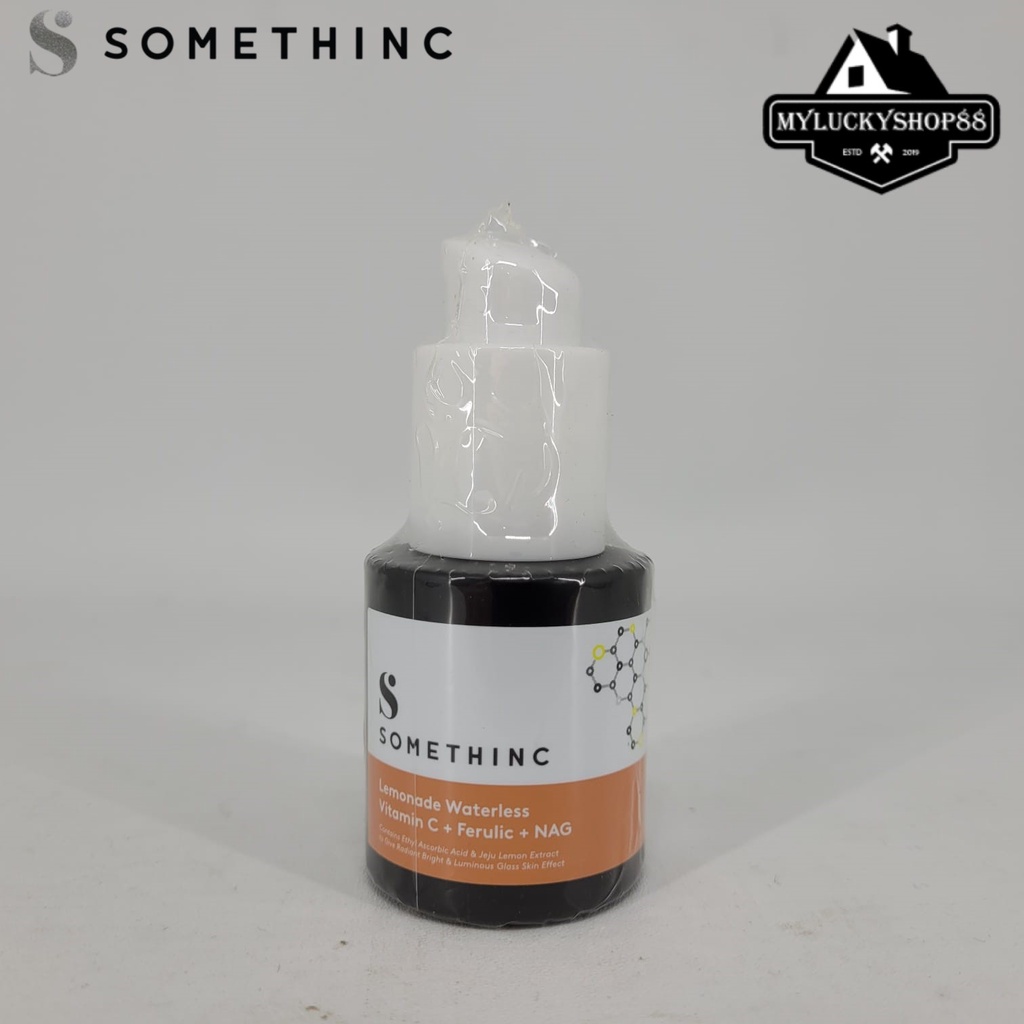 Somethinc Lemonade Waterless Vitamin C +Ferulic + NAG Serum Wajah 20ml