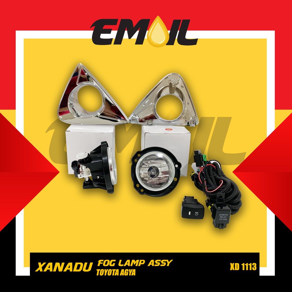 Fog lamp Assy Toyota Agya XD1113 XANADU