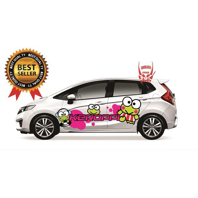 Promo Stiker Decal Mobil Sticker Decal car Decal KEROPPI Avanza Xenia Honda JAZZ Mobilio