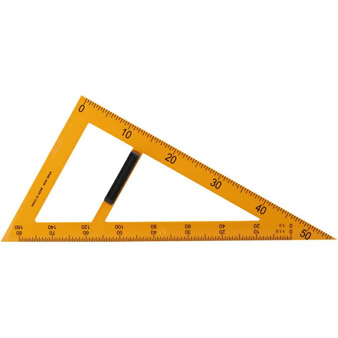 

Open DS] Penggaris Jahit Pola Quilting Ruler Segitiga 80 cm Good Quality