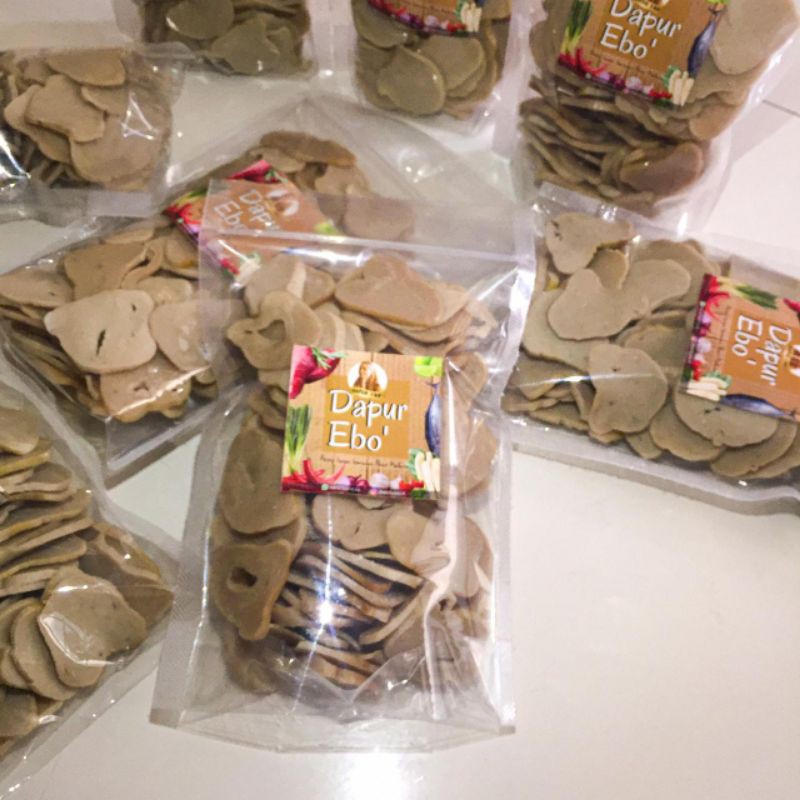 

kerupuk ikan tenggiri dapur ebo' 250gr