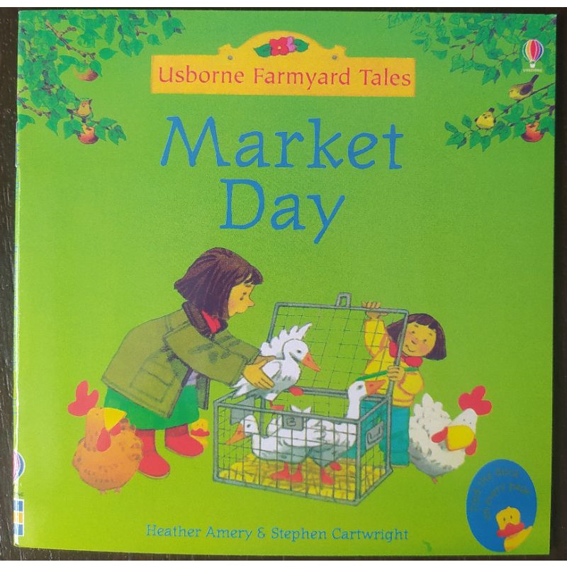 Buku Cerita Anak Impor Usborne Farmyard Tales - Market Day