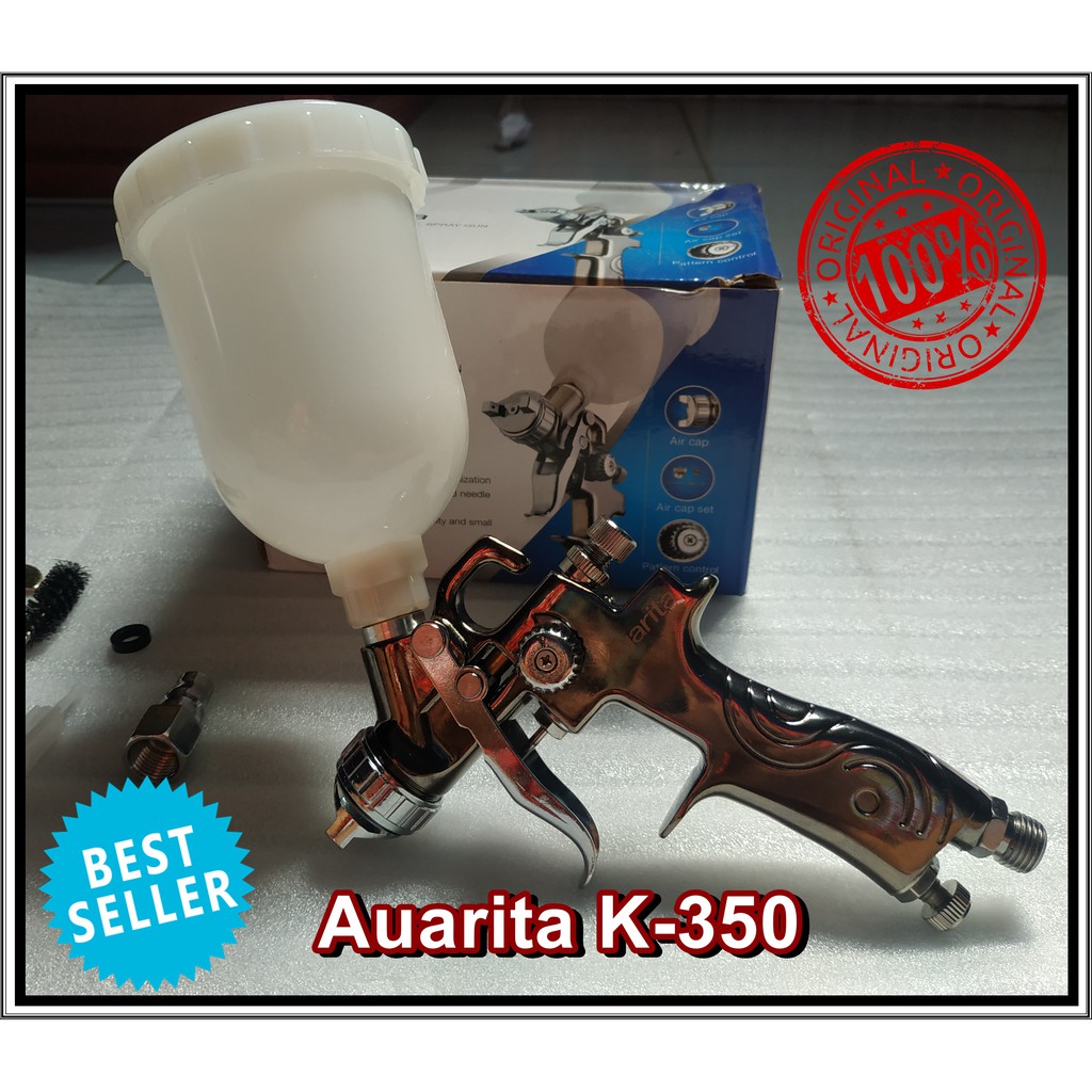 SPRAY GUN AUARITA K350 ORIGINAL/SPRAY GUN HVLP/SPRAYGUN AUARITA HVLP