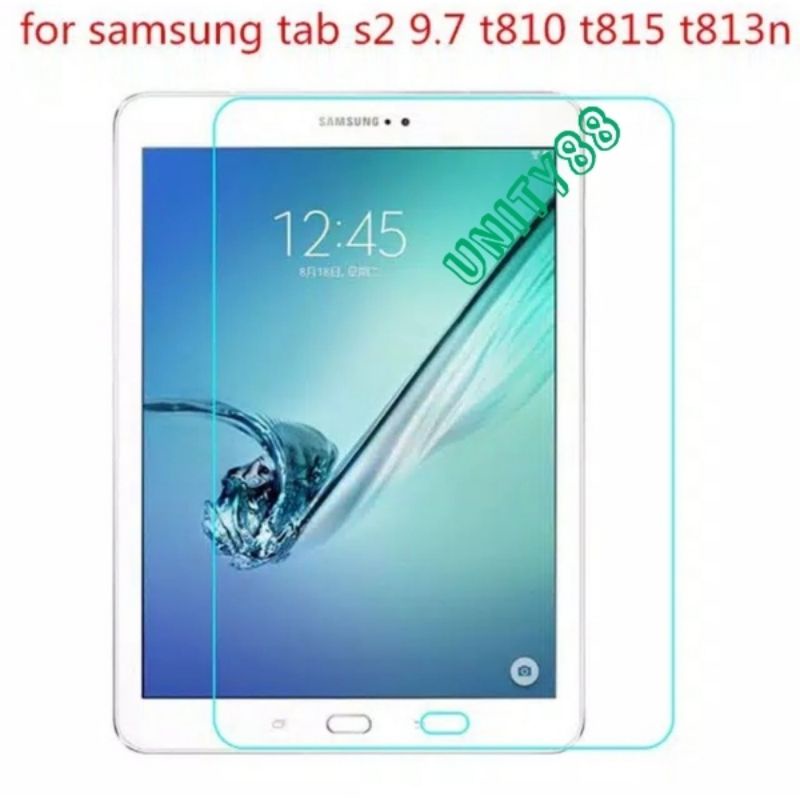 Samsung Tab S2 9.7inch T810 T815 T819 T819y Tempered Glass Anti gores kaca Tablet