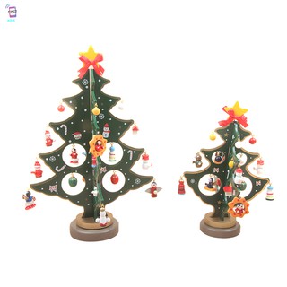 MG Ornamen Pohon Natal  Mini Bahan Kayu untuk Dekorasi 