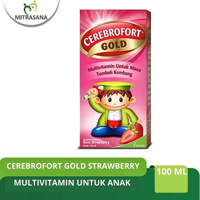 

Cerebrofort Gold Strawberry 100 mL