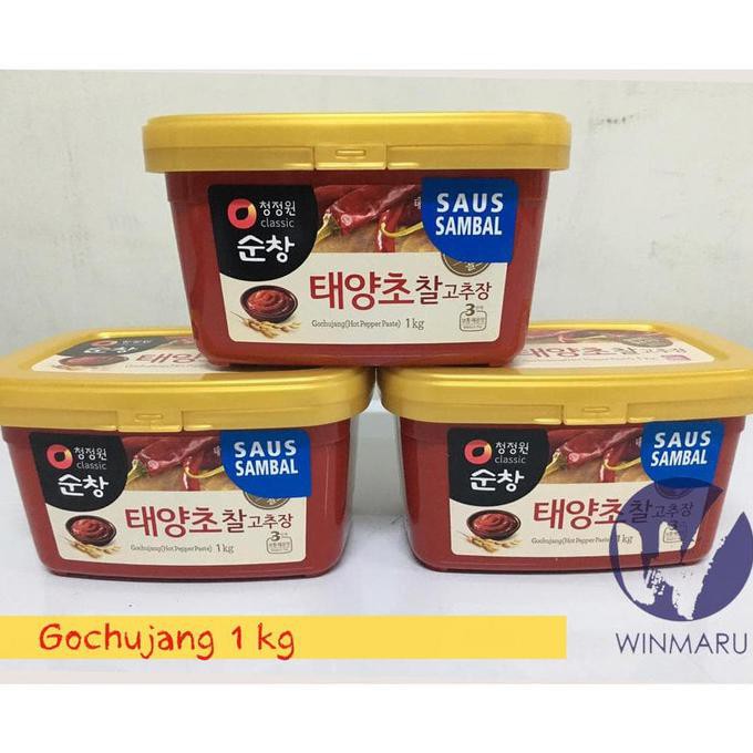 

Dijual Terbaru Gochujang Daesang - Cabe Pasta Korea - Hot Pepper Paste 1 Kg Terlaris
