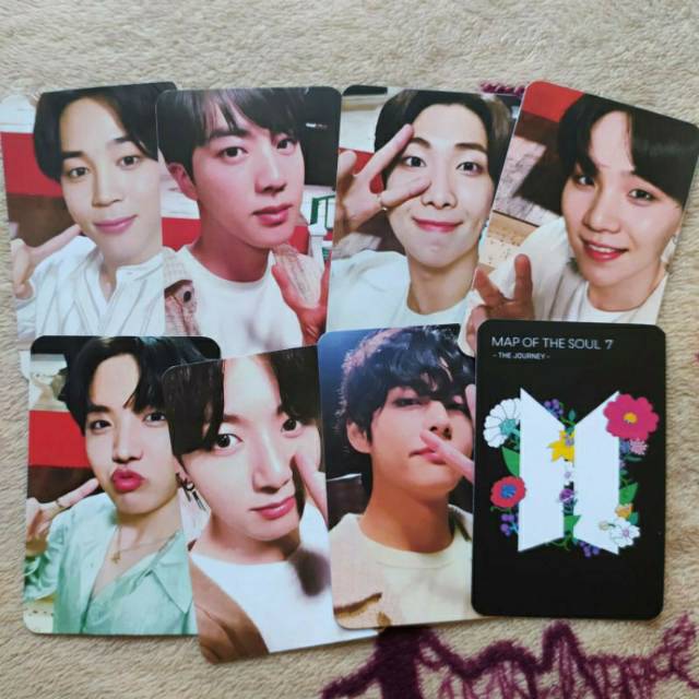 BTS THE JOURNEY JAPAN PHOTOCARD