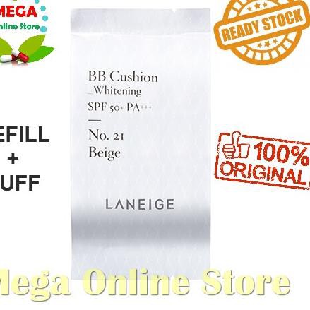 Serbuuu - ORIGINAL LANEIGE BB CUSHION WHITENING SPF 50+ PA+++ REFILL ONLY