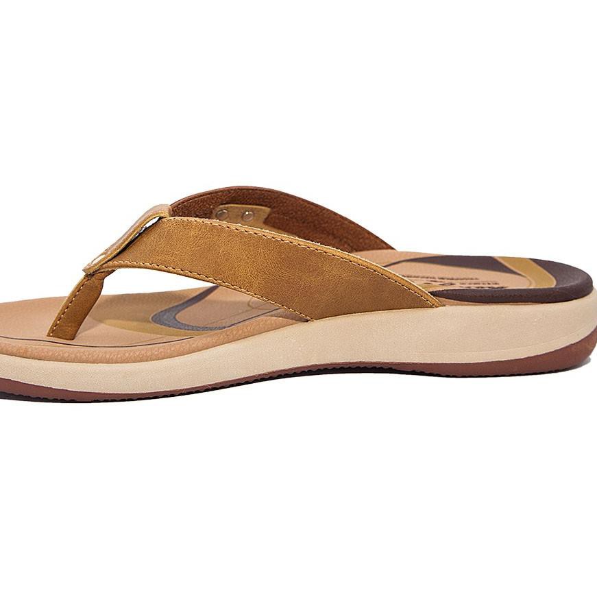 ZZ7G9 Homyped  Videta N33 Sandal  Wanita Coklat Coklat Muda 