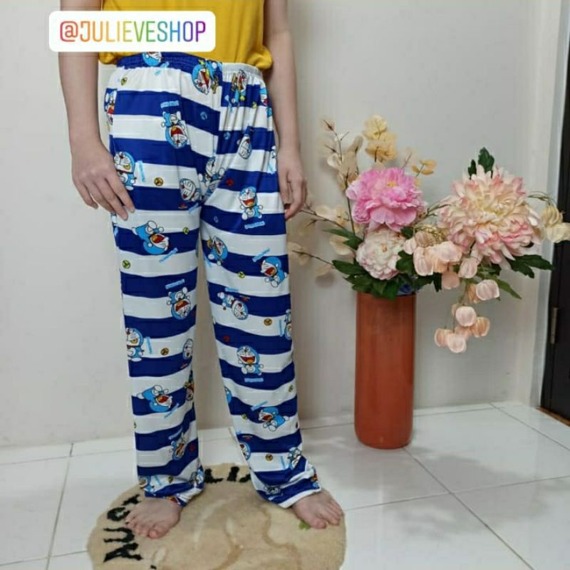 Celana Panjang Bahan Wanita / Celana Panjang Tidur Wanita