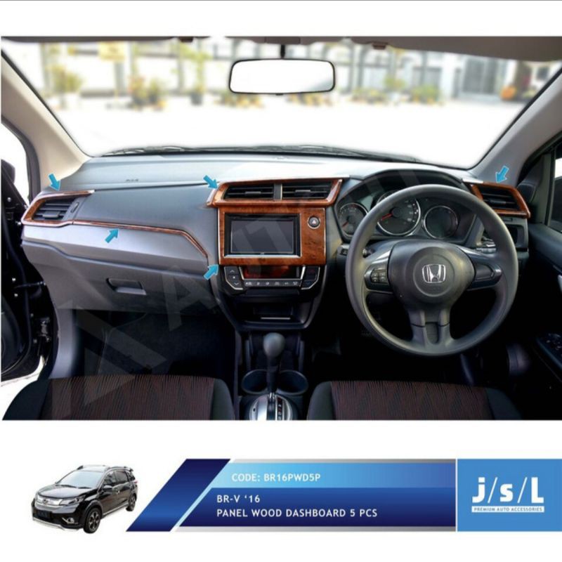 panel interior dashboard BRV 5 PC jsl