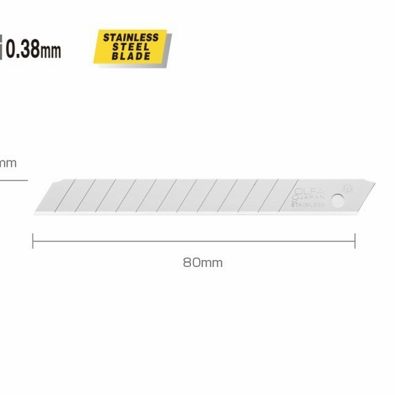 

Cuci Gudang Refill Cutter 9Mm Ab-10S Stainless Steel Spare Blade (10Pcs Pack) Olfa Limited