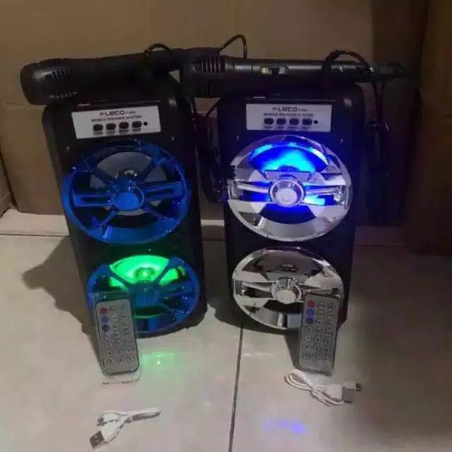 SPEAKER BLUETOOTH KARAOKEAN FLECO F-6581 / 6582