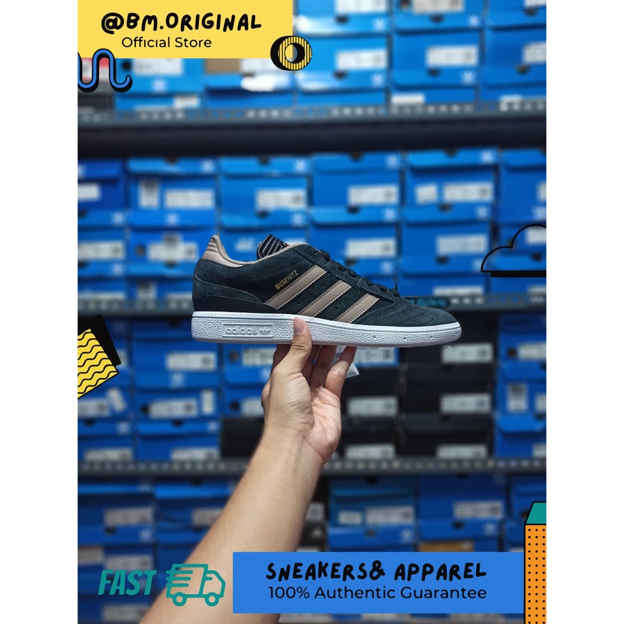 Adidas Busenitz Pro Skateboarding Black Chalky Brown ORIGINAL GW3185