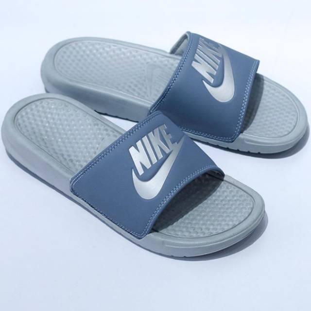 teal nike sandals