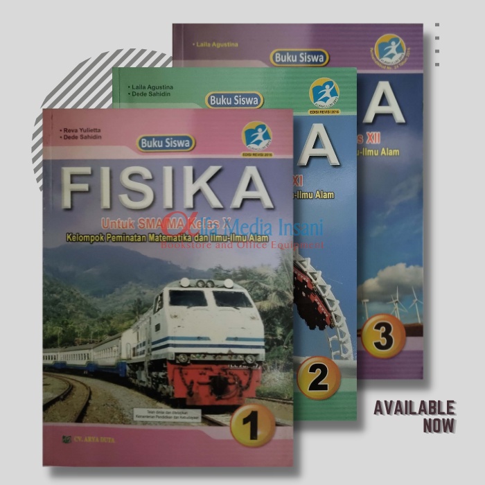 Buku Siswa Peminatan Fisika Kelas 10, 11, 12 Kurikulum 2013 Arya Duta