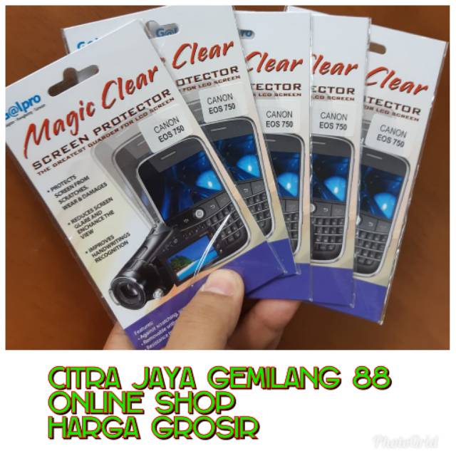 ANTI GORES CAMERA CANON EOS 750D