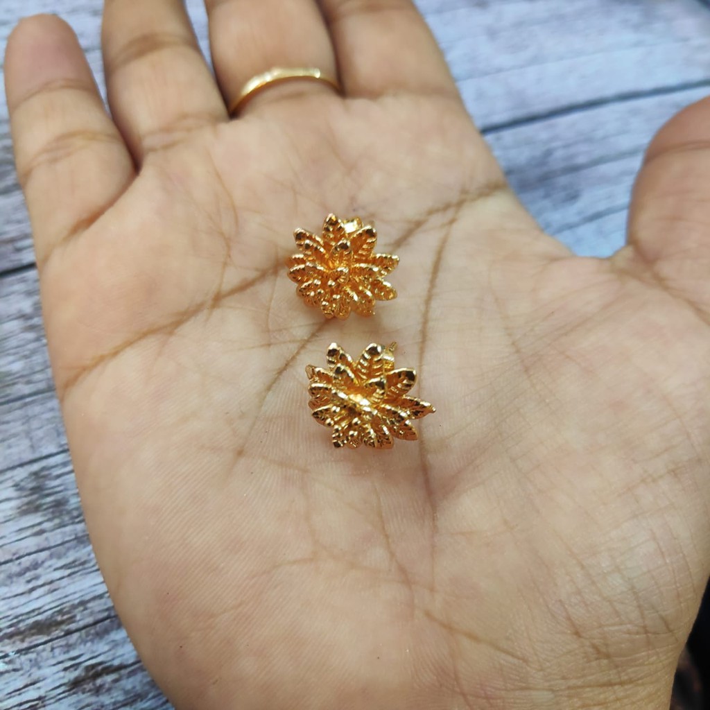 AntingTusuk Xuping Model Bintang RoseGold Aksesories wanita Tokopelanginicer
