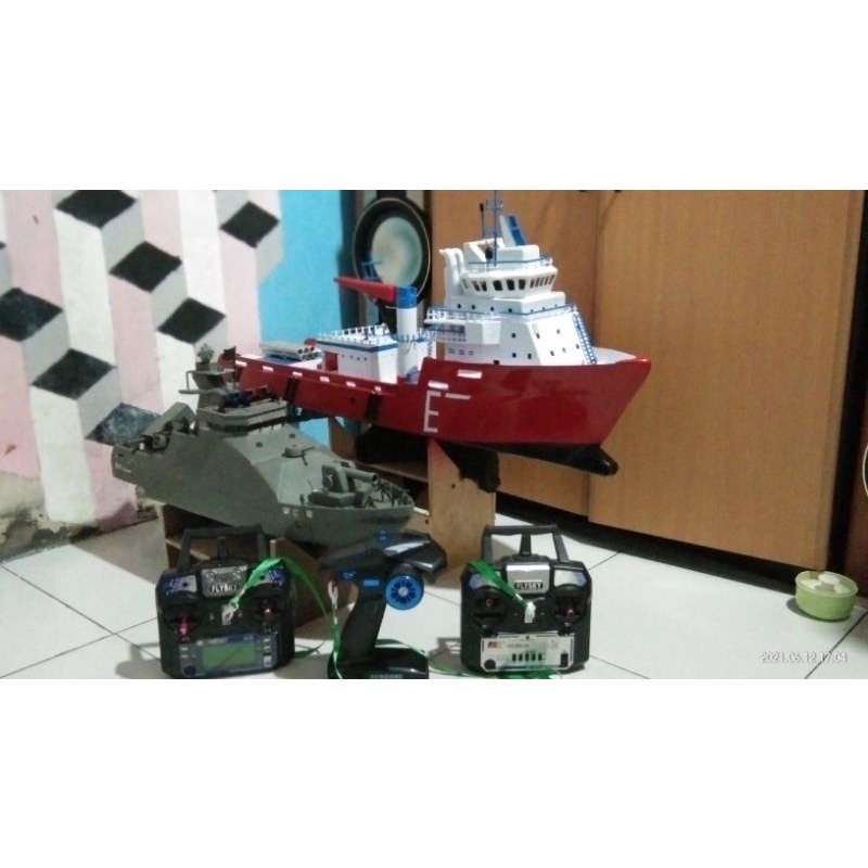 #Miniatur Rc Kapal laut Ship Suply