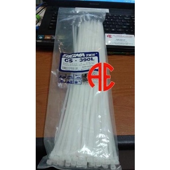 

Office & Stationery | Document Organizer | Cable Ties Sigma 400Mm/40Cm Cs-390 Isi 100 Pcs Putih | Best Seller