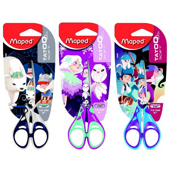 

Maped Scissors New Tatoo Child 13 cm - Blister