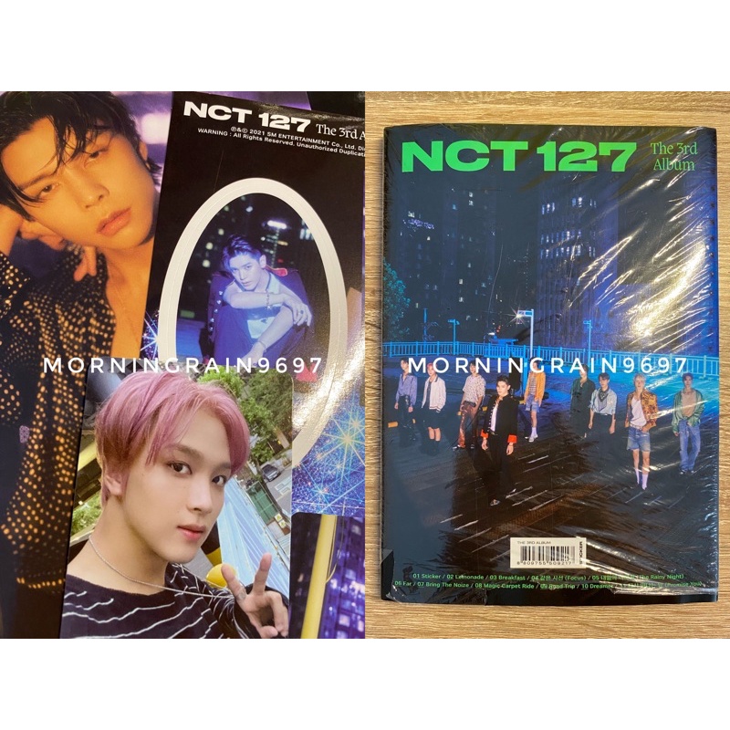 Jual NCT 127 Sticker Seoul City Version Ver Album Unsealed Full Set No ...