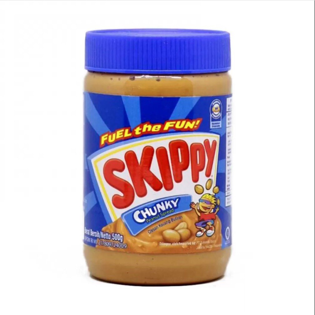 Skippy kasar chunky peanut butter 500 Gram