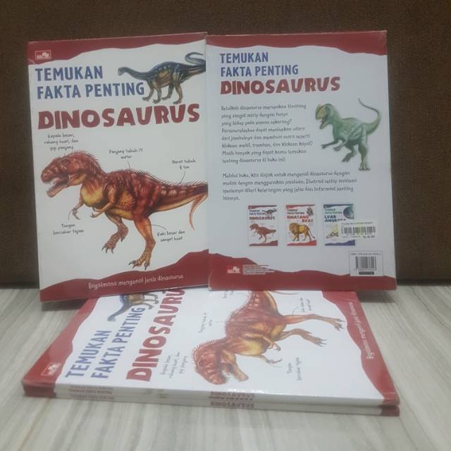 Temukan fakta penting seri dinosaurus