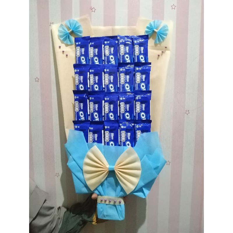 

bucket snack oreo/buket snack/bucket snack/hadiah sidang /hadiah wisuda/hadiah ultah