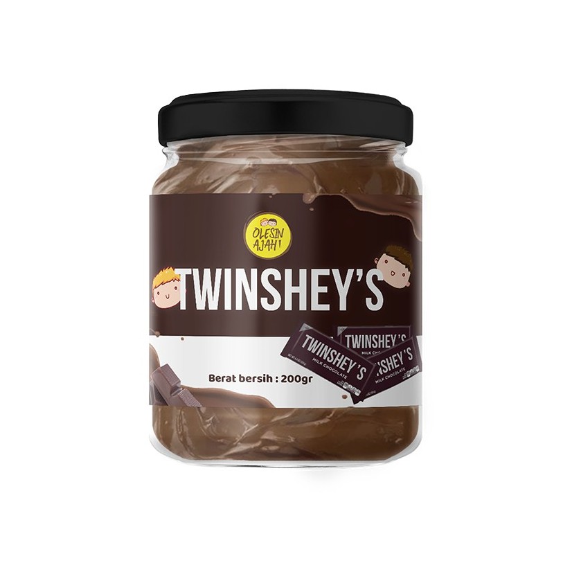 

Olesinajah Selai Twinshey's - Rasa Coklat Hershey's / Hershey's 200gr