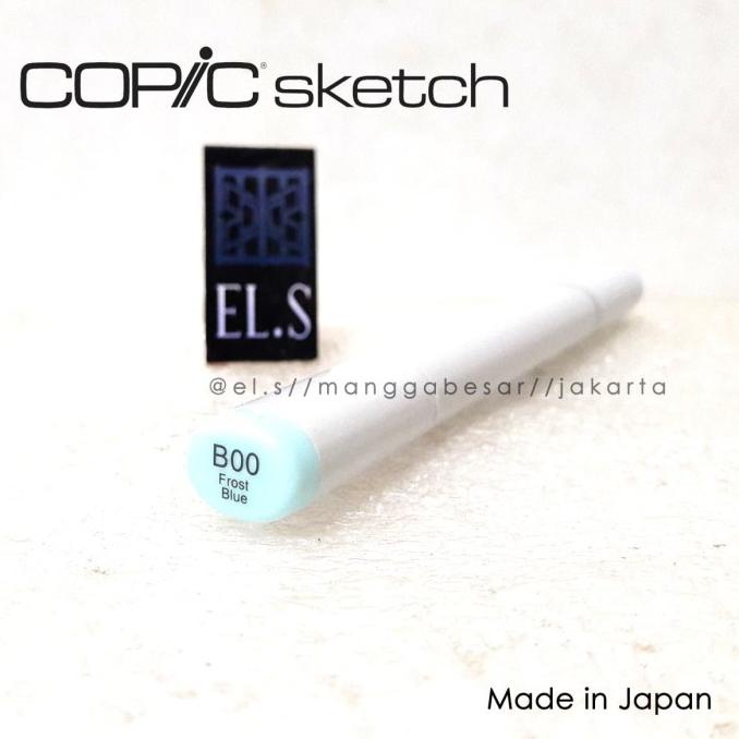 

(BISA COD) Copic Sketch Marker B00 FROST BLUE ( CSM ) BIG SALE Kode 373