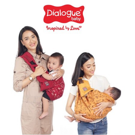 Dialogue DGG 4248 4in1 Baby Sling M-Shape Dino Series