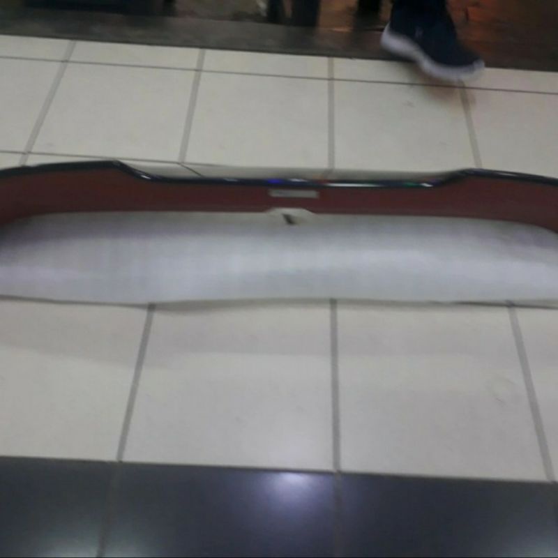 spoiler yaris 2014-2017 hitam orange