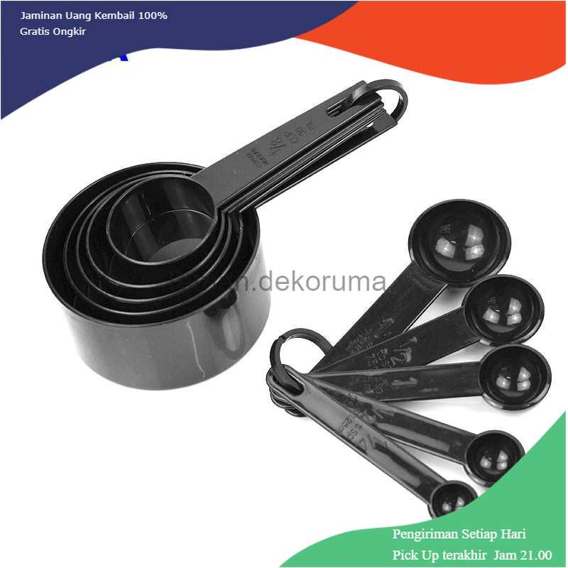 TD-AI01 VEICA Sendok Takar Ukur Cup Measuring Spoon 10 PCS - 16799