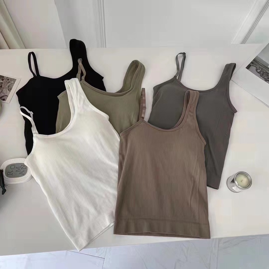 KINDS STORE ❤️ | Tank Top 2Side Bra / TankTop Bra Wanita Import sangat nyaman