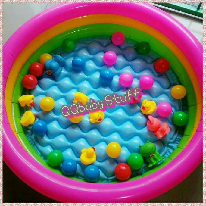 (((Bisa Bayar Di Tempat))) Kolam Renang Anak/Bak Karet Mandi Bola Anak Gratis Ongkir Kode 1126