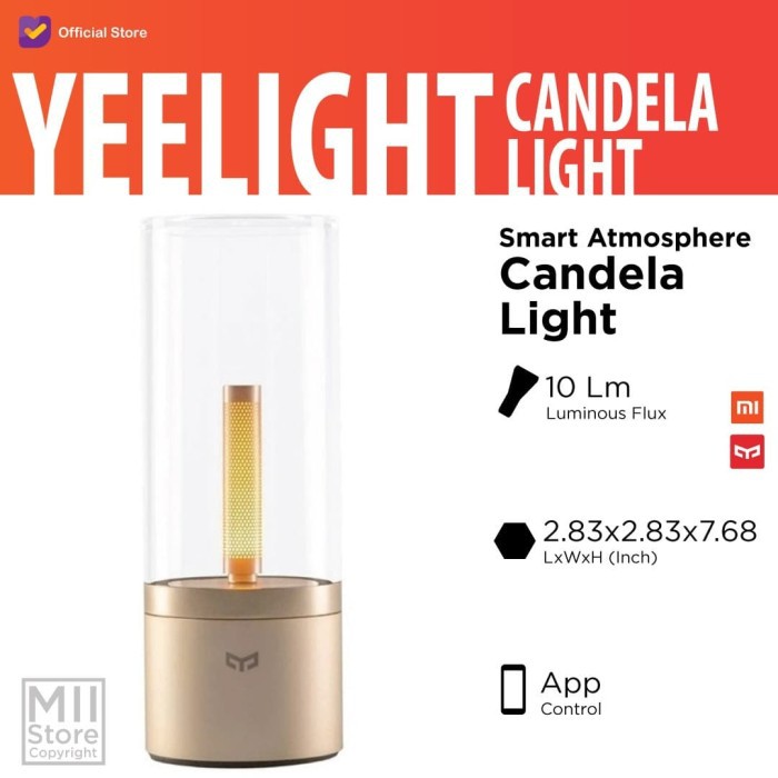 Yeelight Smart Atmosphere Candela Light YLFW01YL