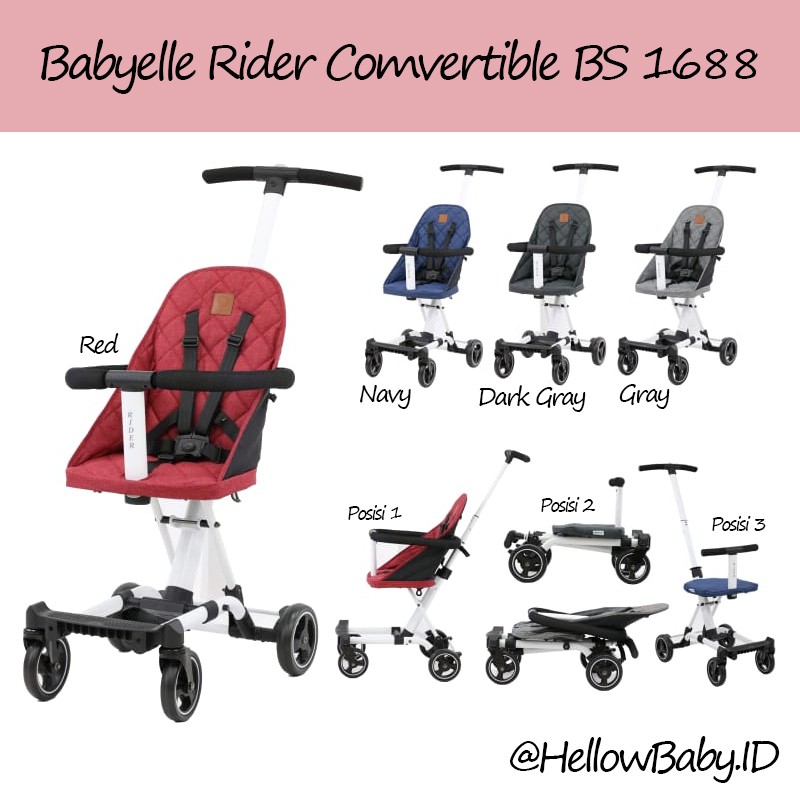 baby elle rider convertible