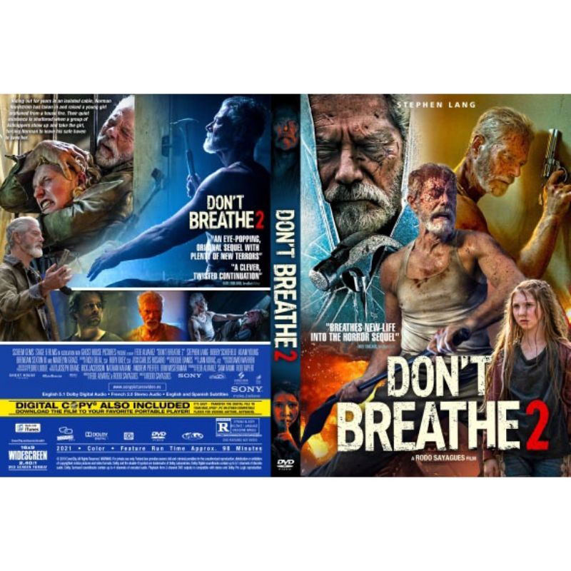 Terbaru Kaset Horror DVD Don't Breathe 2 (2021) HD Original - Toko Kaset Terlaris DVD Terbaru Biosko