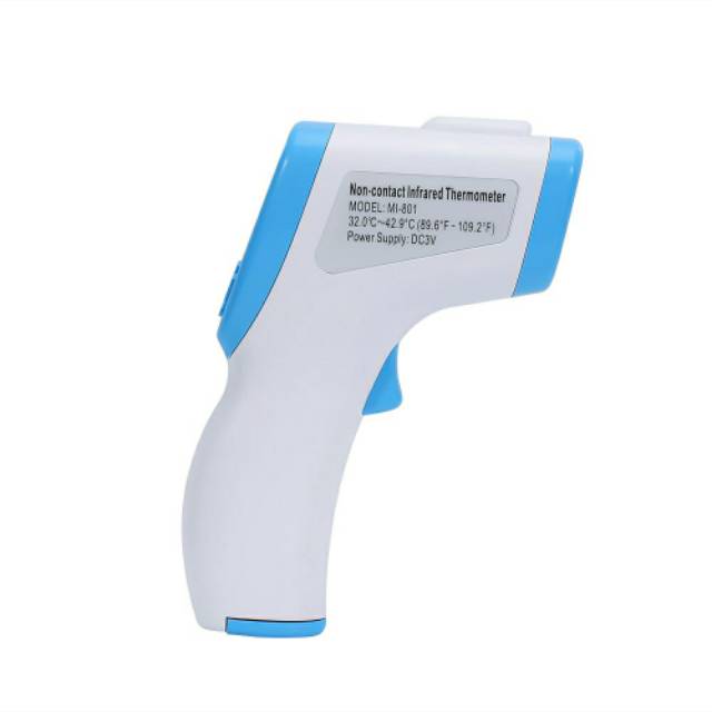 Non-Contact Infrared Thermometer Gun Dengan Indikator LED Berwarna